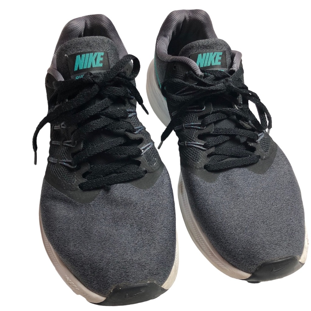 Nike Run Swift Size 9.5 Tennis Shoes Womens Sneakers Gray Teal / Green